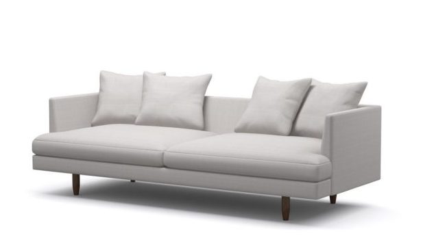 Modern White Sofa